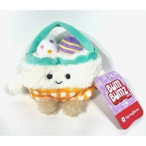 BumBumz 4.5" Bart The Easter Basket Plush Toy SpringBumz Series